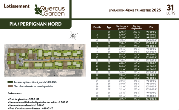Offres de vente Terrain à batir Pia 66380